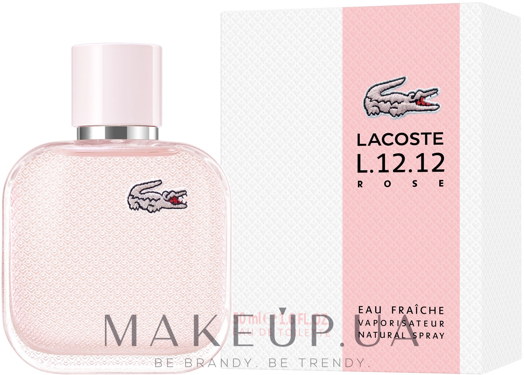 Lacoste L.12.12 Rose Eau Fraiche - Туалетная вода — фото 50ml