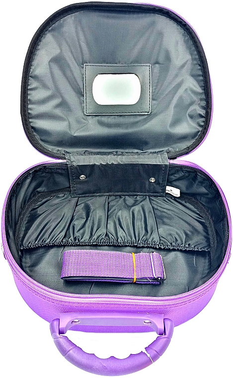 Косметичка "Скринька", M, 95320, фіолетова - Top Choice — фото N2