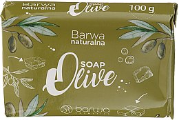 Духи, Парфюмерия, косметика Мыло с экстрактом оливок и шиитаке - Barwa Natural Green Olive Soap With Shiitake Extract