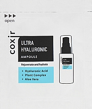 Зволожувальна сироватка з гіалуроновою кислотою - Coxir Ultra Hyaluronic Ampoule (пробник) — фото N1