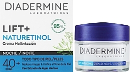 Ночной крем для лица - Diadermine Lift+ Naturetinol Night Cream — фото N2
