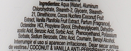 Роликовий дезодорант - Babaria Coco And Vanilla Hidratant Deodorant Roll-on — фото N3