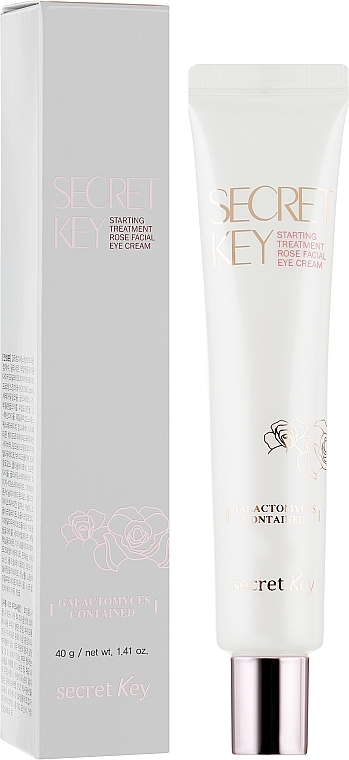 УЦІНКА Крем для очей з ферментами - Secret Key Starting Treatment Eye Cream Rose Edition * — фото N1