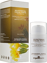 Осветляющий крем для лица - Organic Series Brightening Cream Forte (мини) — фото N2