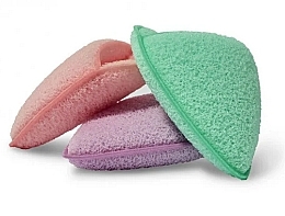 Спонж для вмивання, зелений - IDC Institute Facial Cleansing Sponge — фото N2