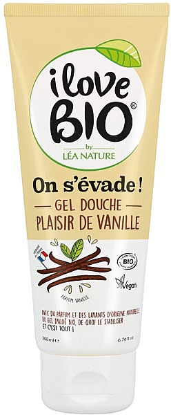Гель для душа "Ваниль" - I love Bio Vanilla Shower Gel — фото N1