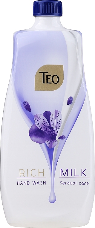 Жидкое глицериновое мыло с увлажняющим действием - Teo Milk Rich Tete-a-Tete Sensual Dahlia Liquid Soap