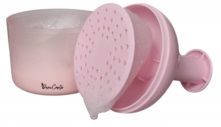 Контейнер для вспенивания шампуня, розовый - Deni Carte — фото N4