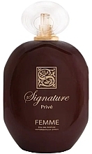 Парфумерія, косметика Signature Prive Femme - Парфумована вода (тестер із кришечкою)