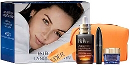 Духи, Парфюмерия, косметика Набор - Estee Lauder Advanced Night Repair (serum/50ml + mascara/3ml + n/cr/15ml + bag)