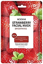 Парфумерія, косметика Розгладжувальна тканинна маска з екстрактом полуниці - Mooyam Strawberry Facial Mask