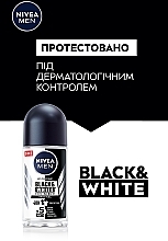 Антиперспірант "Чорне та Біле невидимий: класичний", кульковий - NIVEA MEN  — фото N5