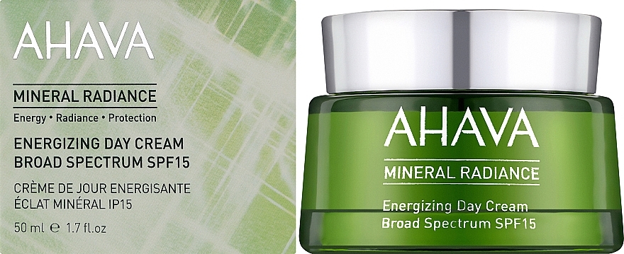 УЦЕНКА Минеральный дневной крем для лица - Ahava Mineral Radiance Energizing Day Cream SPF 15 * — фото N2