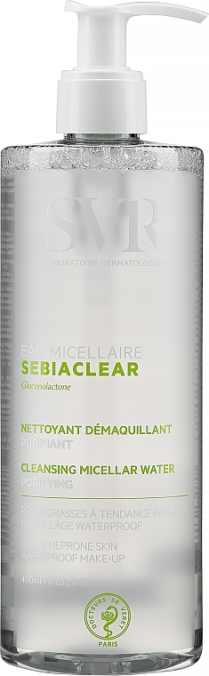 ПОДАРОК! Очищающая мицеллярная вода - SVR Sebiaclear Purifying Cleansing Water — фото N1