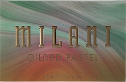 Палетка теней для век - Milani Gilded Eyeshadow Palette — фото N3
