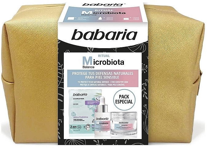 Набір - Babaria Microbiota Balance Kit (cr/50ml+ser/30ml+ampole/2ml+pouch) — фото N1