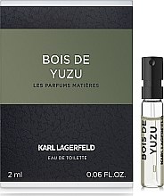 Духи, Парфюмерия, косметика Karl Lagerfeld bois De Yuzu - Туалетная вода (пробник)