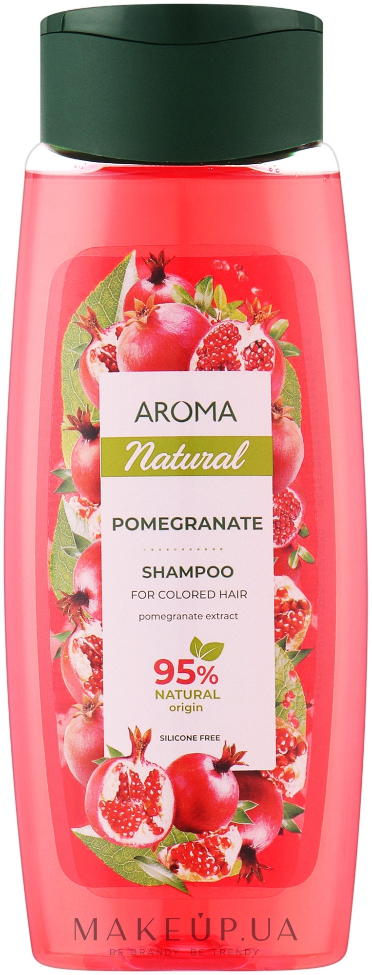 Шампунь для фарбованого волосся "Гранат" - Aroma Natural — фото 400ml