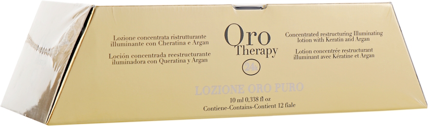 Восстанавливающий лосьон с кератином - Fanola Oro Therapy Lotion