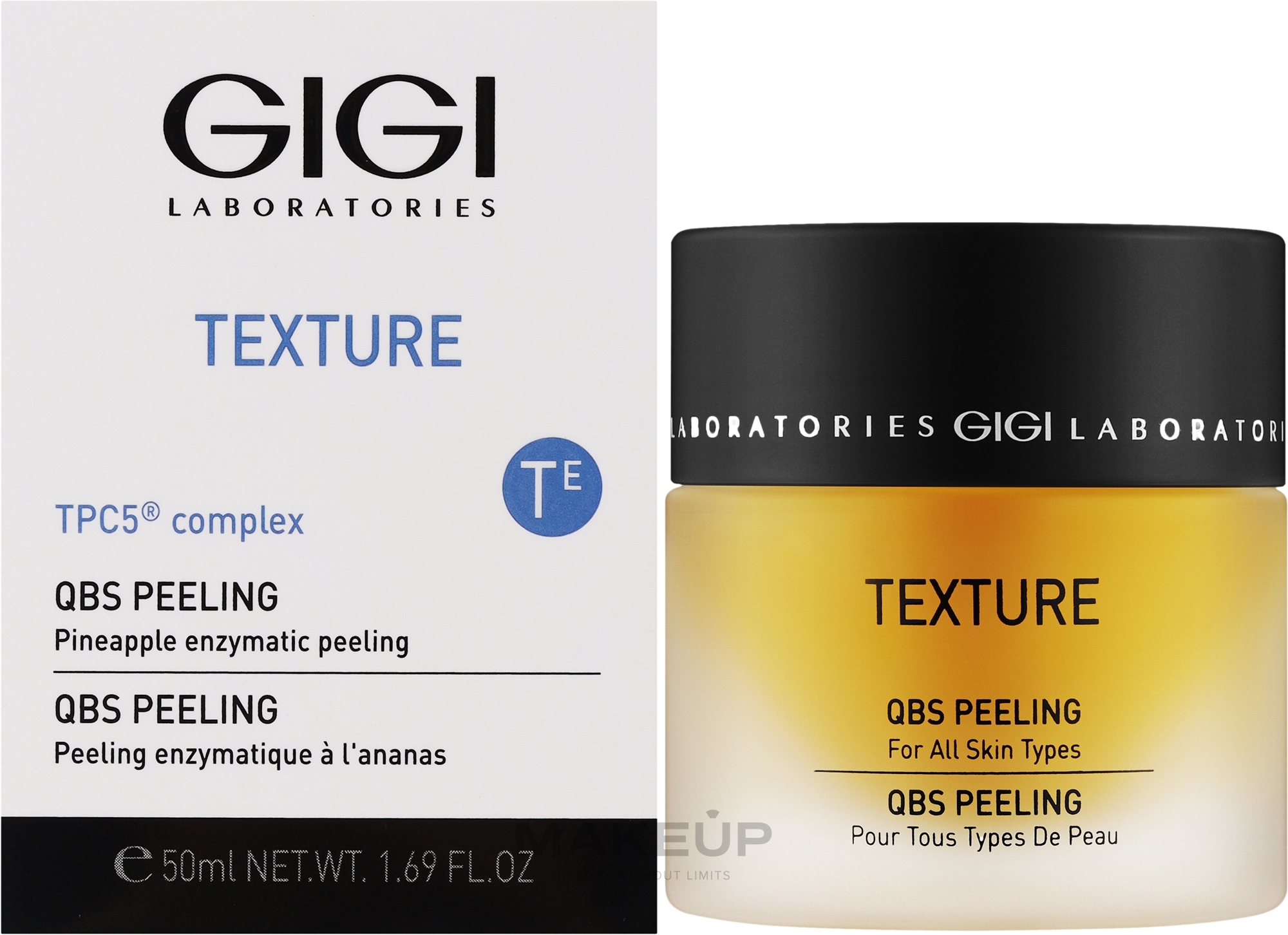 Энзимный пилинг для лица - Gigi Texture QBS Peeling — фото 50ml