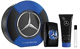 Mercedes-Benz Mercedes-Benz Man - Набір (edt/100ml + sh/gel/100ml + edt/10ml) — фото N1