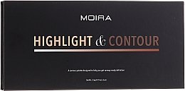 Палетка для контурирования лица - Moira Highlight & Contour Palette — фото N3