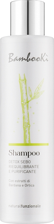 Очищающий детокс-шампунь - Bambooki Detox Shampoo — фото N1