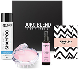 Духи, Парфюмерия, косметика УЦЕНКА Набор "Сияние волос" - Joko Blend Shine Bright (oil/100ml + shm/250ml + accessories) *