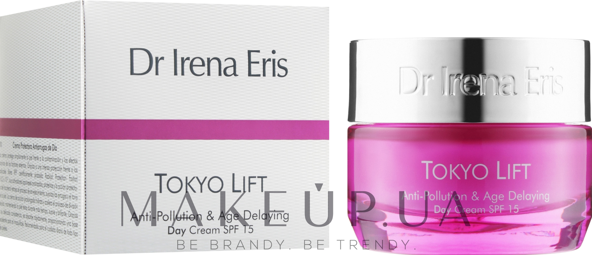 Розгладжуючий денний крем для обличчя - Dr. Irena Eris Tokyo Lift Anti-Wrinkle Radical Protection Cream Oxygen — фото 50ml