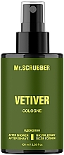 Парфумерія, косметика Одеколон після душу, після гоління "Ветівер" - Mr.Scrubber Vetiver Cologne After Shower After Shave 