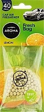 Духи, Парфюмерия, косметика Ароматизатор полимерный, лимон - Aroma Car Fresh Bag