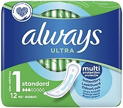 Гігієнічні прокладки, 12 шт. - Always Ultra Standard — фото N1