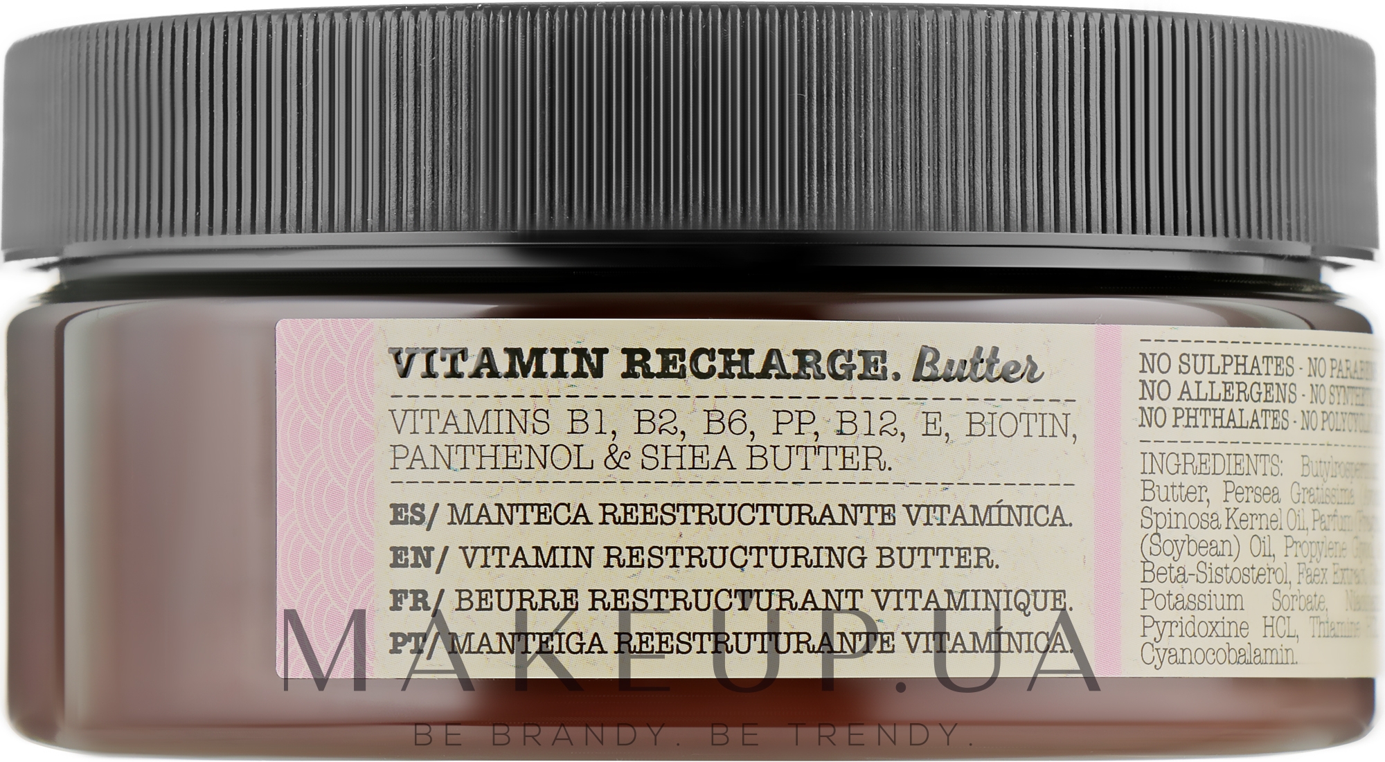 Питательное масло для волос - Eva Professional Vitamin-Recharge Butter — фото 300ml
