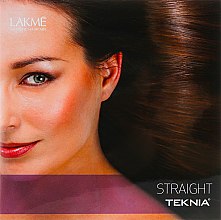 Духи, Парфюмерия, косметика Набор пробников для гладкости волос - Lakme Teknia Straight