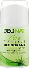 Мінеральний дезодорант із соком алое - Deonat — фото N1