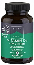 Духи, Парфюмерия, косметика Пищевая добавка "Витамин D3" для детей от 4 до 12 лет - Terranova Green Child Vitamin D3 400iu