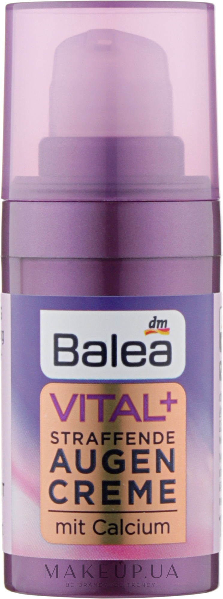 Крем для шкіри навколо очей - Balea Eye Cream Vital + — фото 15ml