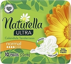 Гігієнічні прокладки, 10 шт. - Naturella Ultra Calendula Normal — фото N2