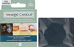 Автомобильный ароматизатор (сменный блок) - Yankee Candle Car Powered Fragrance Refill Vanilla Cupcake — фото N1
