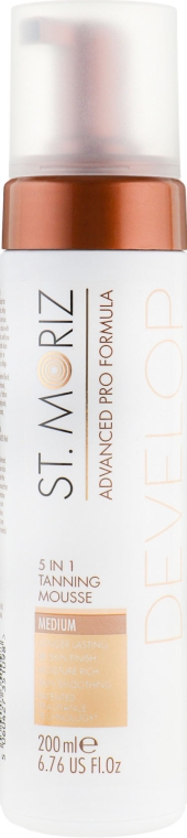 Мус-автозасмага 5 в 1 - St.Moriz 5in1 Tanning Mousse Medium