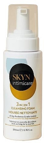 Очищувальна пінка 3 в 1 для чоловіків - Unimil Skyn Intimicare 3 In 1 Cleansing Foam — фото N1