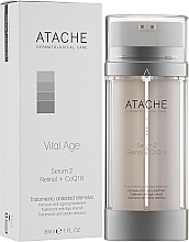 Сироватка для інтенсивного лікування всіх ознак старіння - Atache Retinol Vital Age Serum 2 Intensive Anti-Aging — фото N2