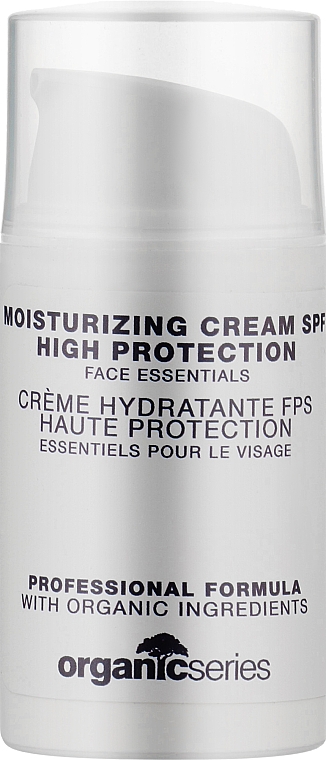 Увлажняющий крем SPF50 - Organic Series Moisturizing Cream High Protection SPF 50 (мини) — фото N1