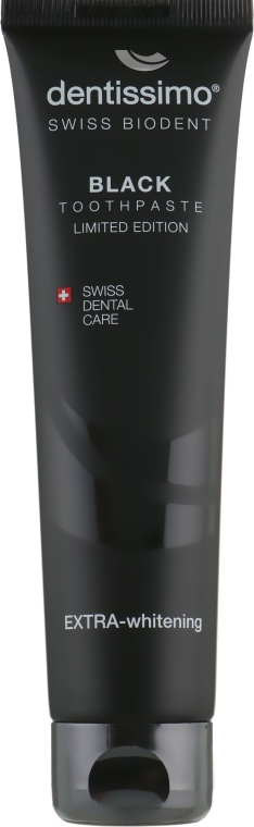 Зубна паста "Натуральне відбілювання" - Dentissimo Extra Whitening Black - Dentissimo Extra Whitening Black — фото N2