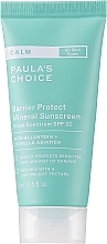 Минеральный солнцезащитный крем - Paula's Choice Calm Barrier Protect Mineral Sunscreen Broad Spectrum SPF30 — фото N1