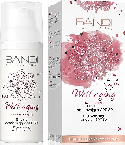 Омолаживающая эмульсия - Bandi Professional Well Aging Rejuvenating Emulsion SPF50 — фото N2