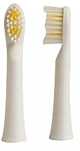 Насадки для дитячої електричної зубної щітки, білі, 2 шт. - Smiley Light Kids — фото N1