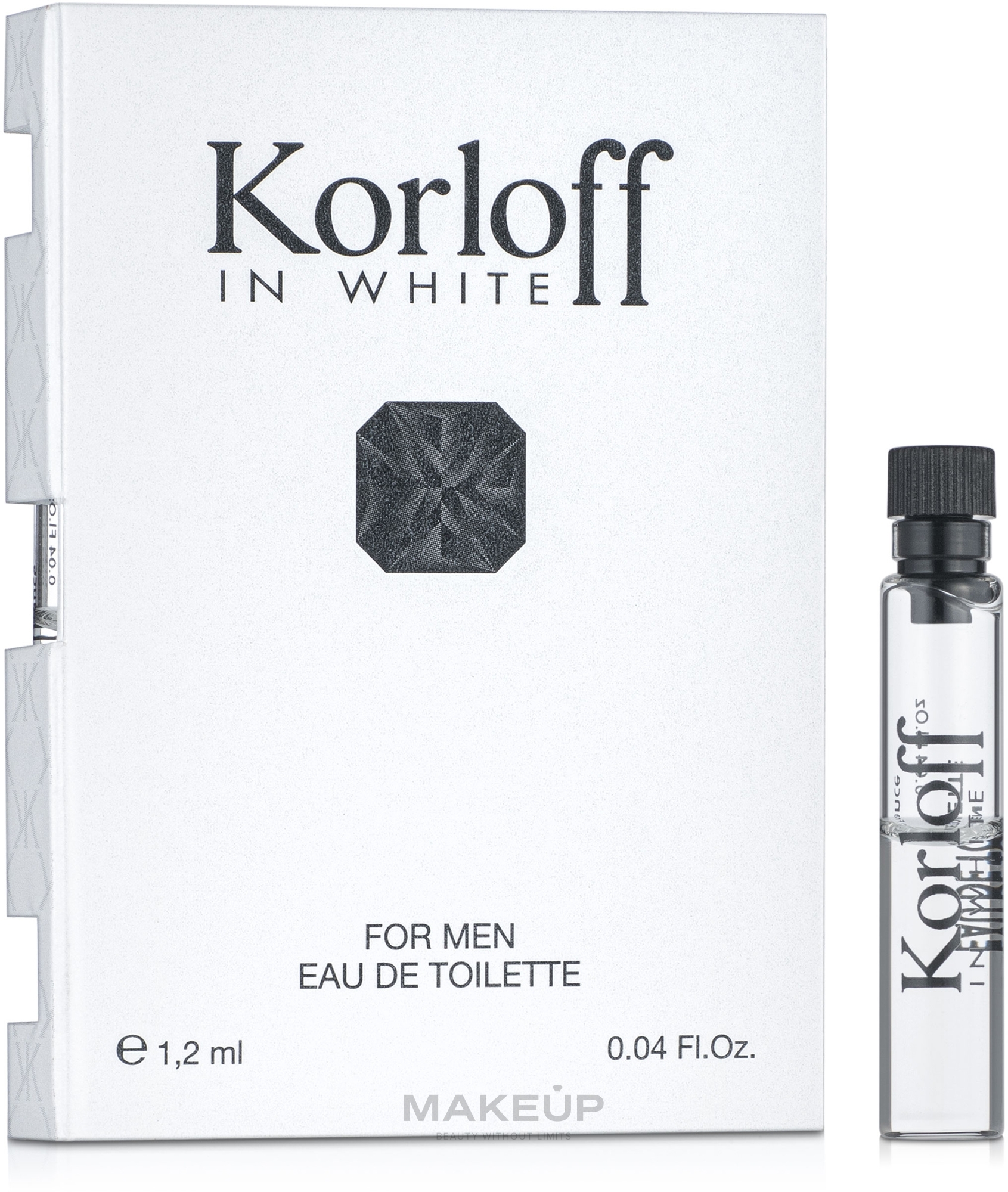 Korloff Paris Korloff In White - Туалетная вода (пробник) — фото 1.2ml