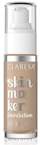 Тональная основа для лица - Claresa Skin Maker Foundation — фото 06 - Golden Beige