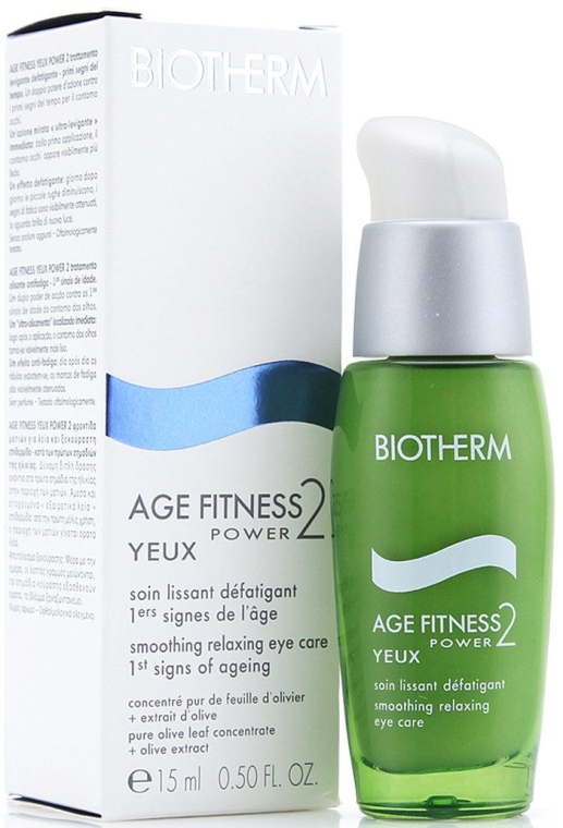 Крем для ухода вокруг глаз - Biotherm Age Fitness Yeux Power 15ml